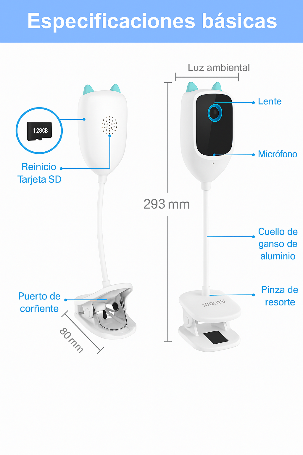 Cámara Inteligente con WiFi