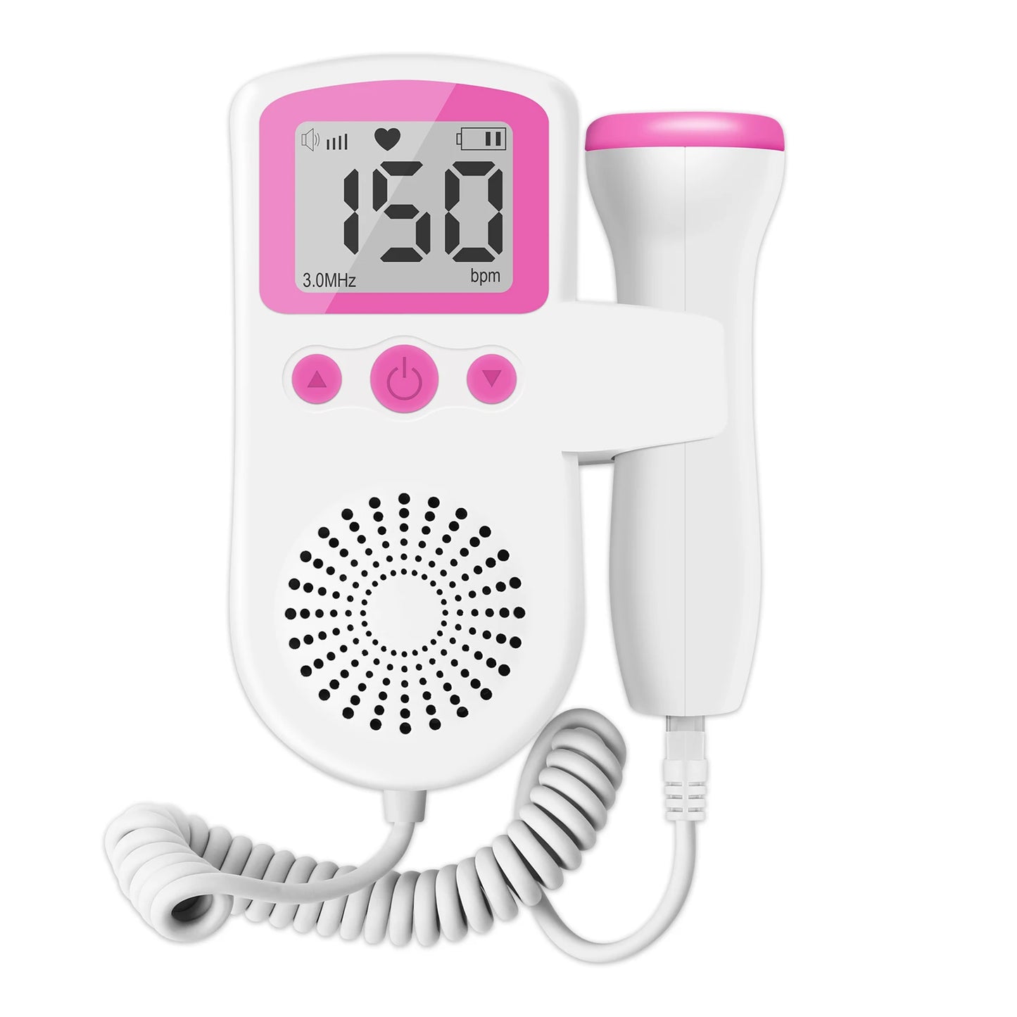 Detector de frecuencia cardíaca fetal portátil