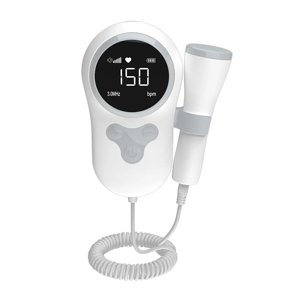 Detector de frecuencia cardíaca fetal portátil