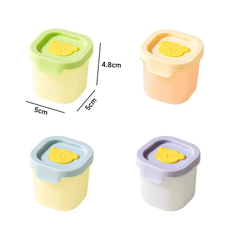 Caja de silicona para suplementos alimenticios para bebés