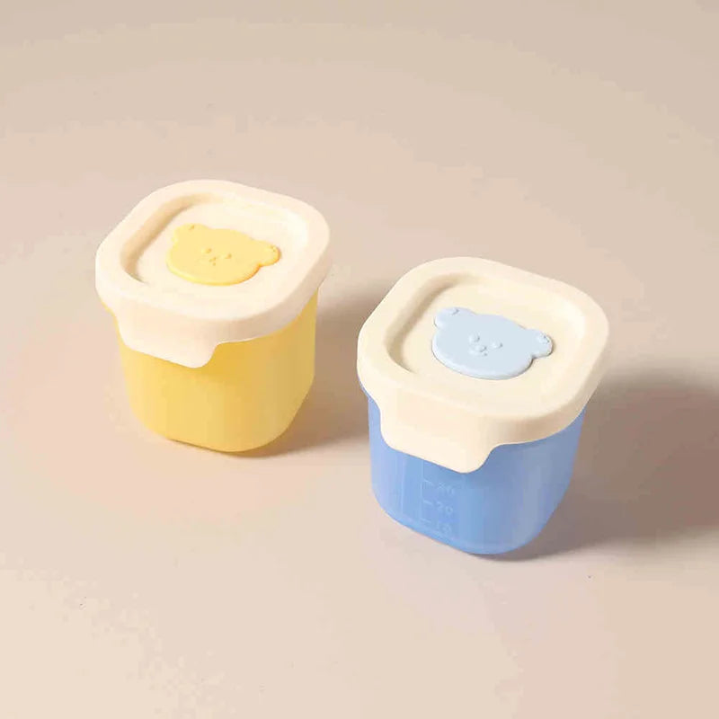 Caja de silicona para suplementos alimenticios para bebés