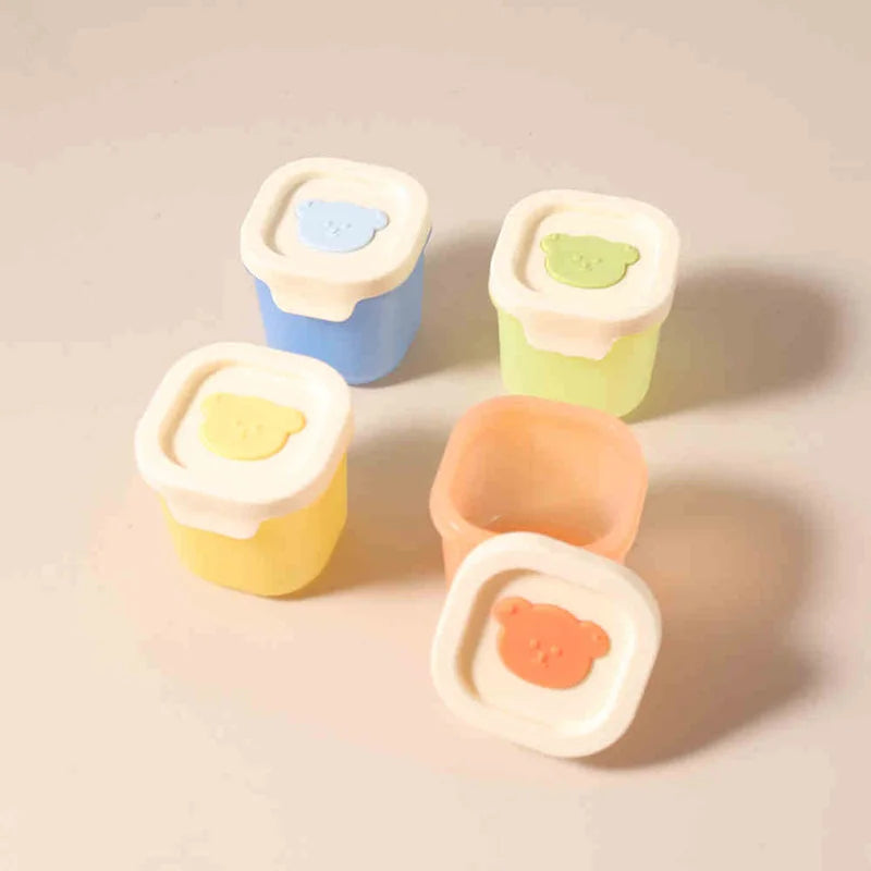 Caja de silicona para suplementos alimenticios para bebés