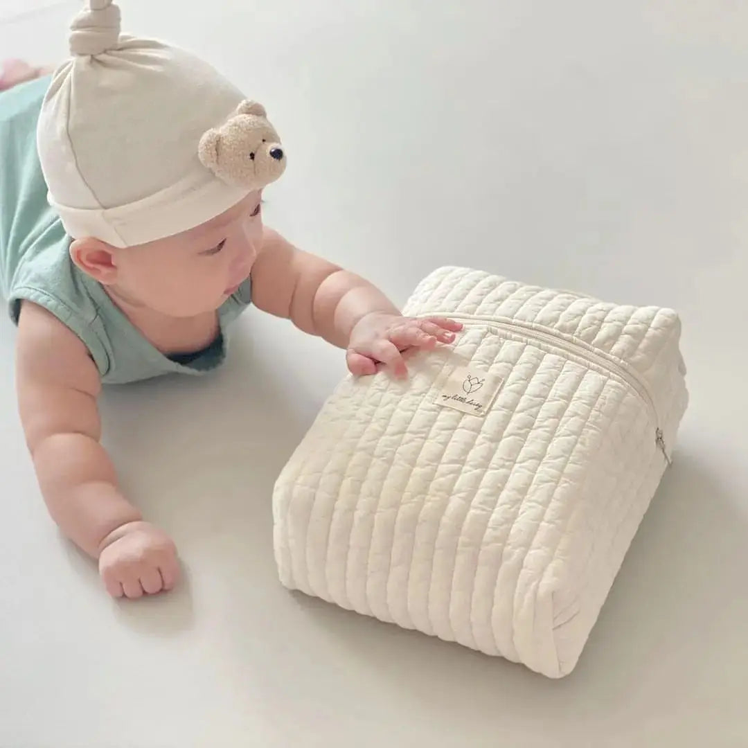 Bolsa de pañales portátil para cochecito.