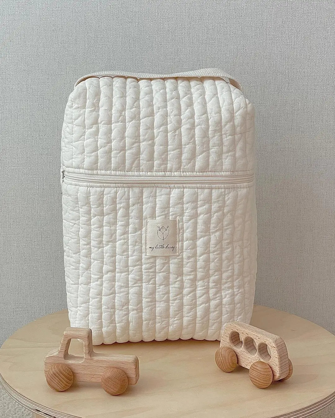 Bolsa de pañales portátil para cochecito.