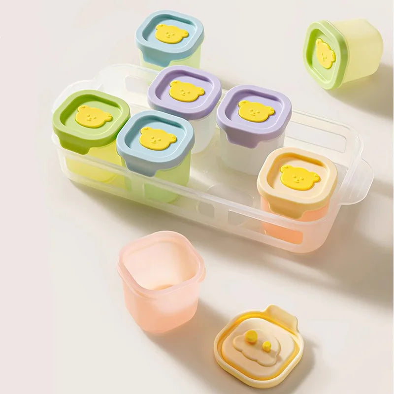 Caja de silicona para suplementos alimenticios para bebés