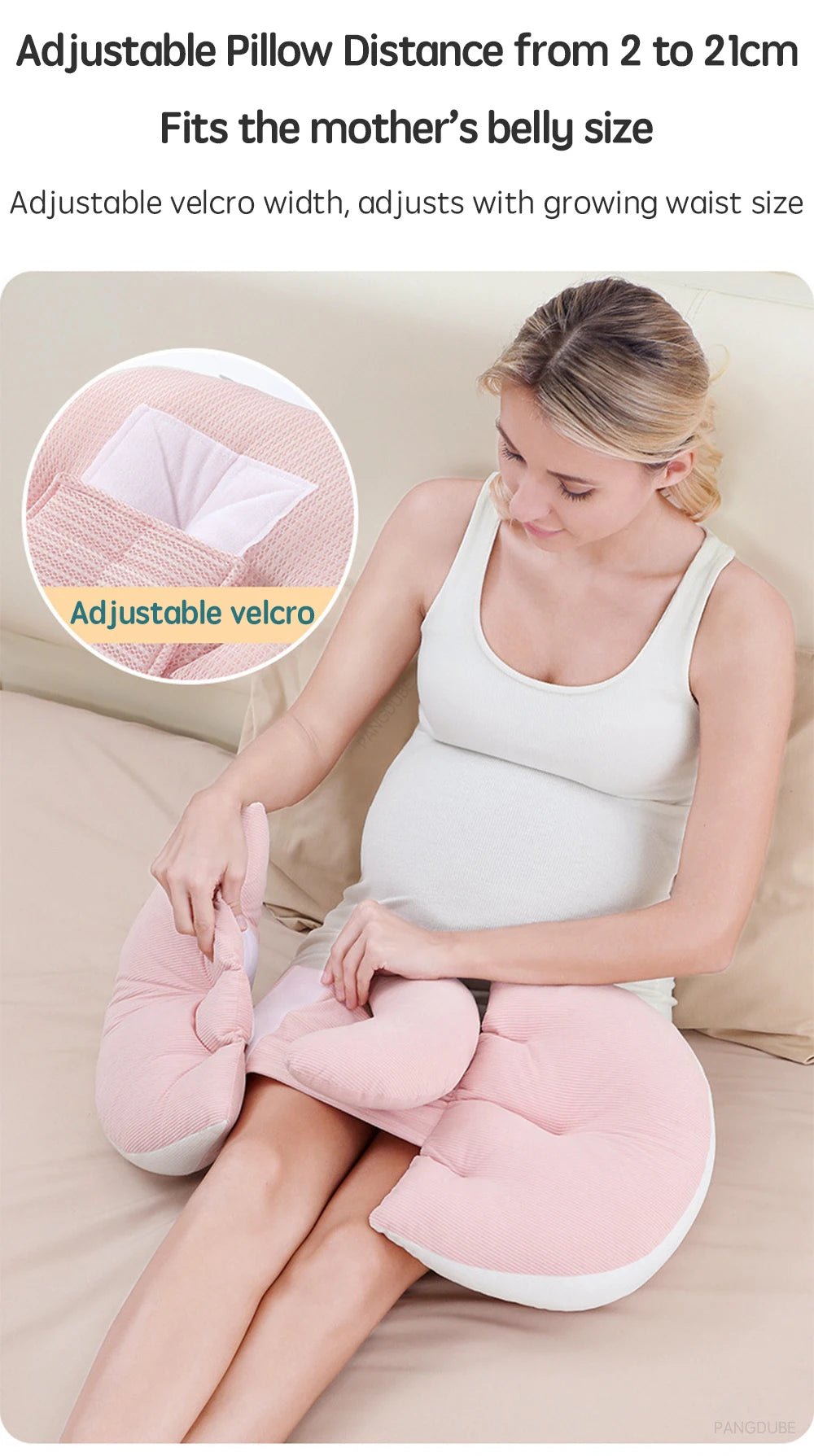Almohada para soporte de cintura para embarazadas