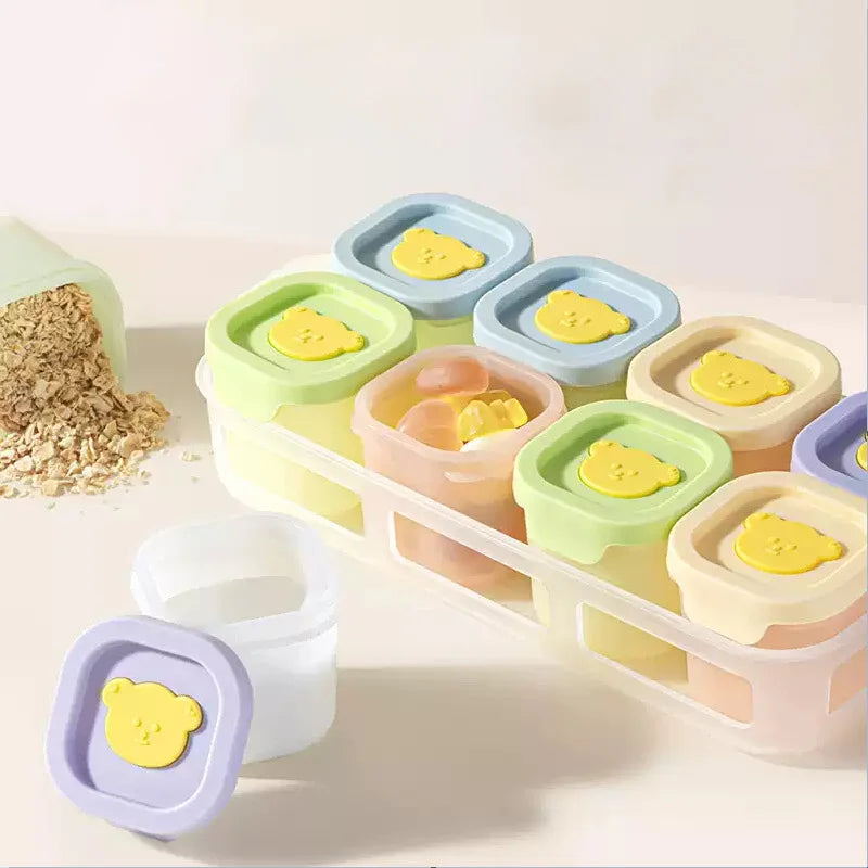 Caja de silicona para suplementos alimenticios para bebés