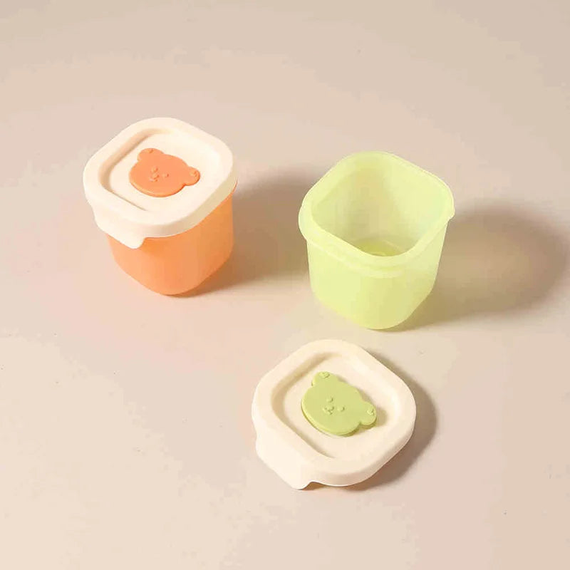 Caja de silicona para suplementos alimenticios para bebés