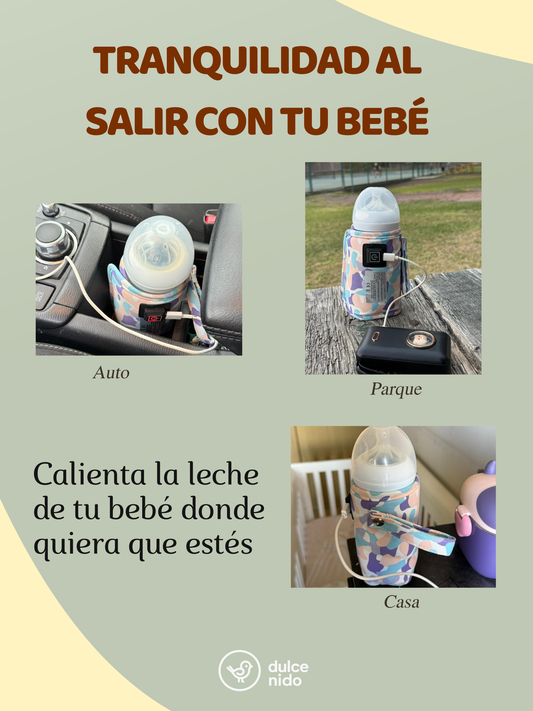 Calentador portátil para biberones Dulce Nido