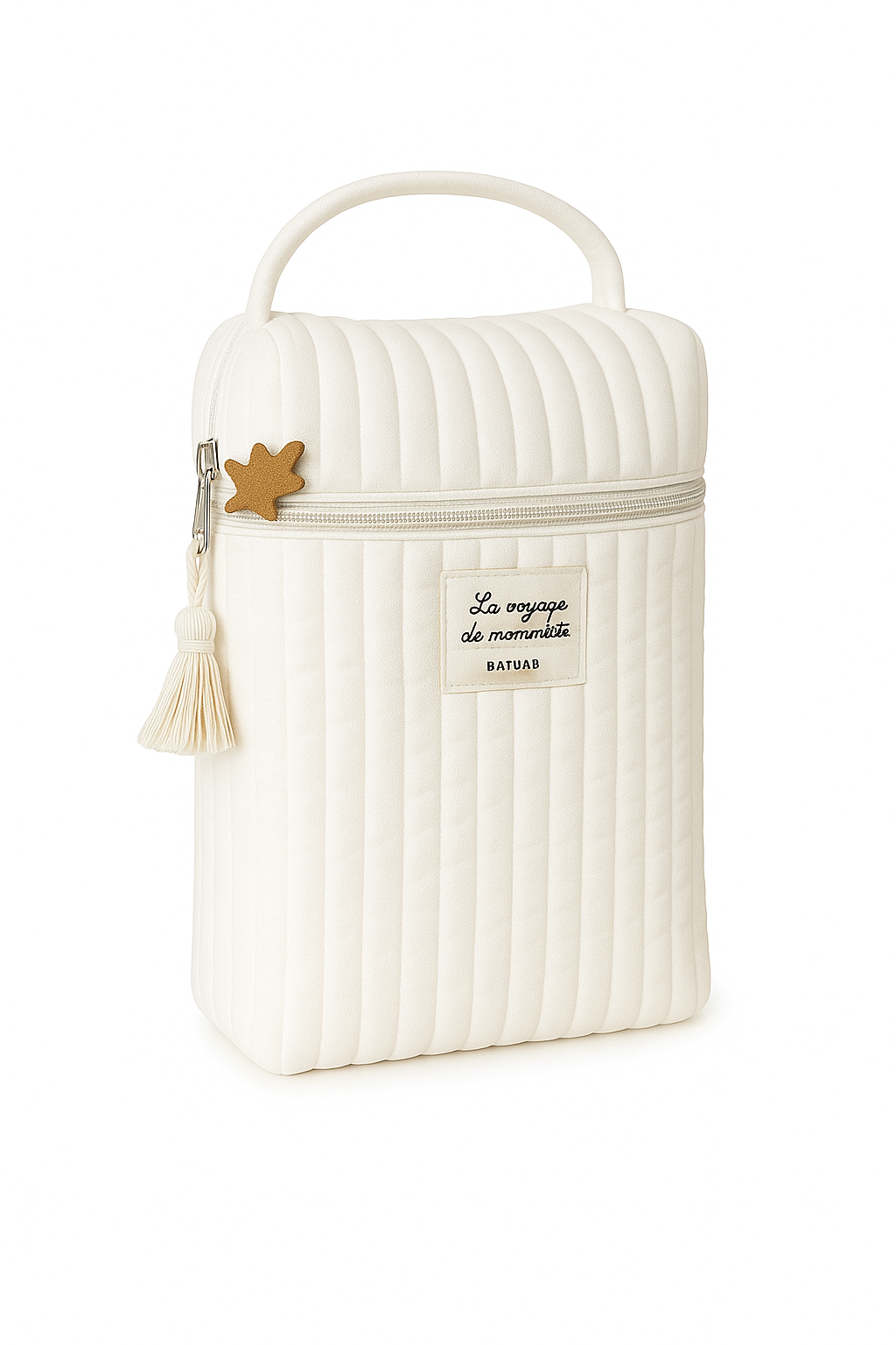 Bolsa de pañales portátil para cochecito.