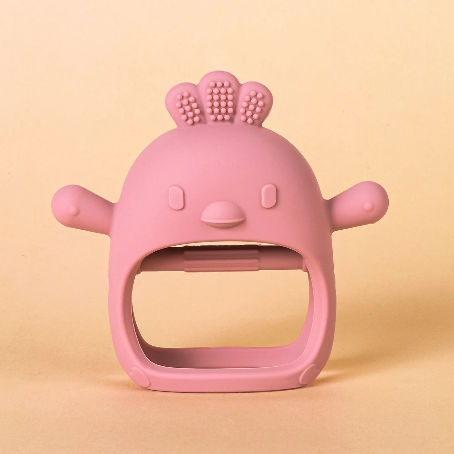 Mordedor de bebé con forma de pollito