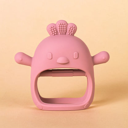 Mordedor de bebé con forma de pollito