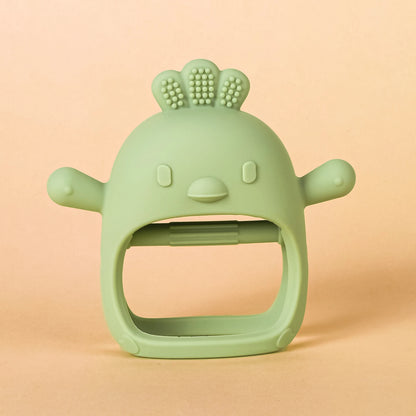 Mordedor de bebé con forma de pollito