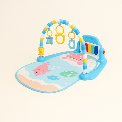 Gimnasio de actividades para bebés, juguete educativo.