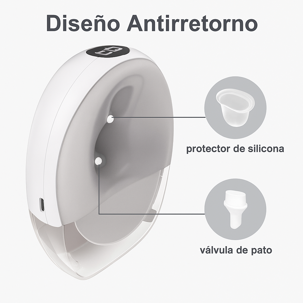 Extractor de leche materna eléctrico
