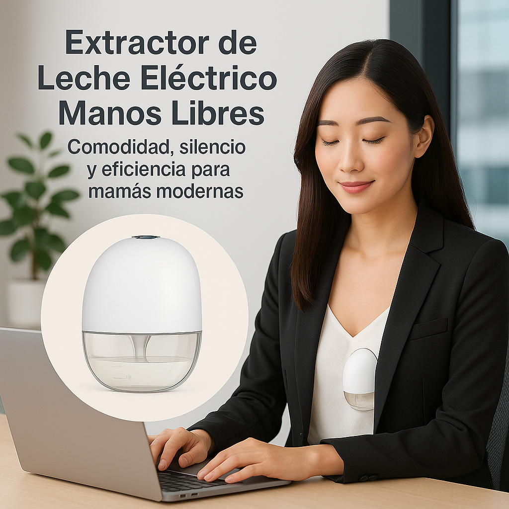 Extractor de leche materna eléctrico