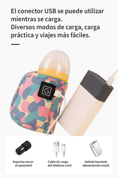 Calentador portátil para biberones
