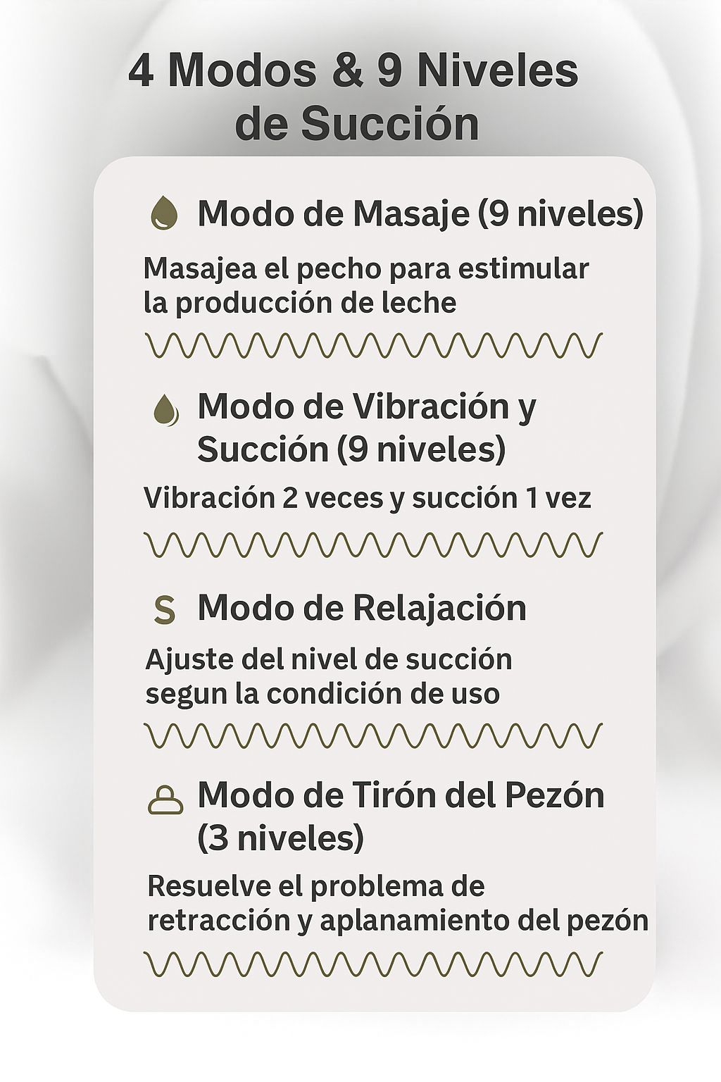 Extractor de leche materna eléctrico