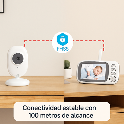 Cámara y monitor de seguridad para bebé