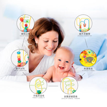 Juguetes montessori para bebés.