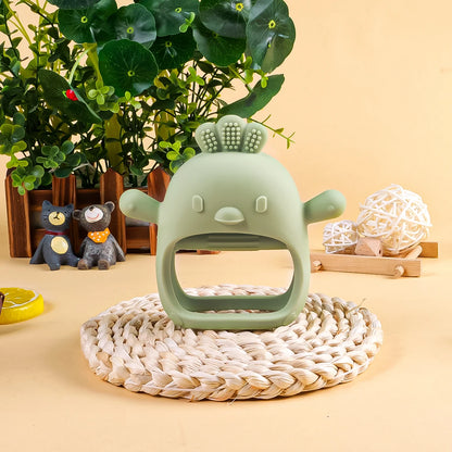 Mordedor de bebé con forma de pollito