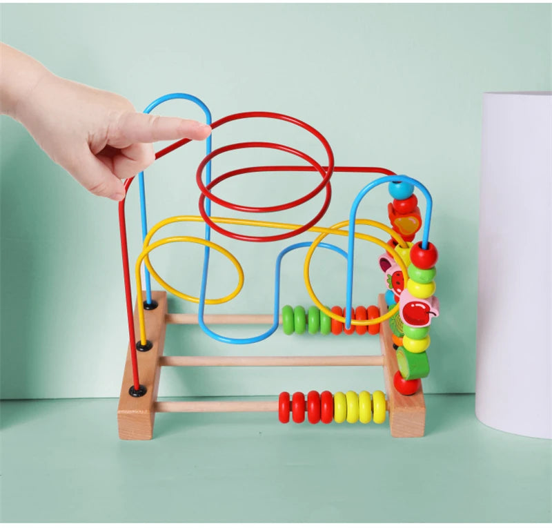 Juguetes montessori para bebés.