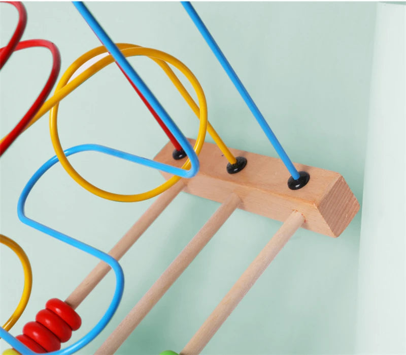 Juguetes montessori para bebés.