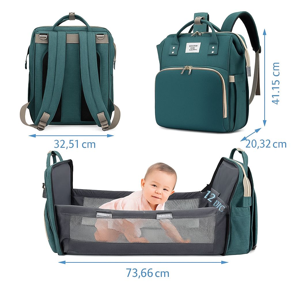 Mochila 3 en 1 completa - Práctica y Funcional