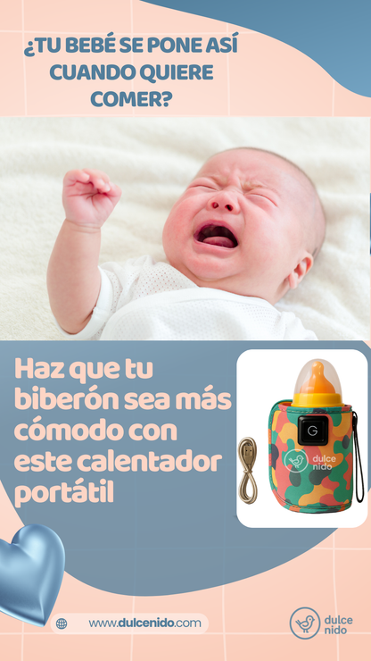 Calentador portátil para biberones Dulce Nido