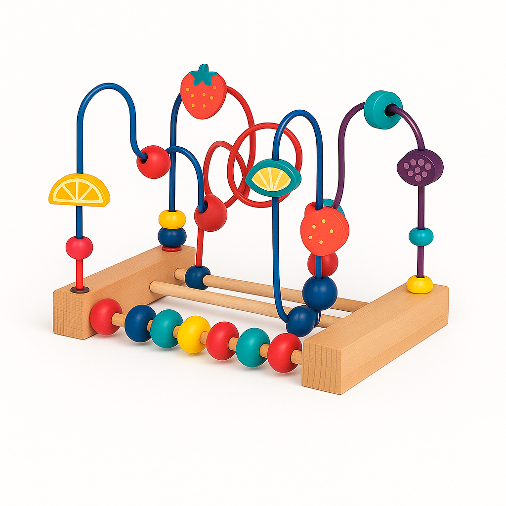 Juguetes montessori para bebés.