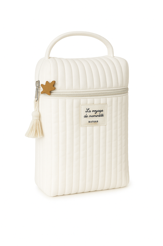 Bolsa de pañales portátil para cochecito.