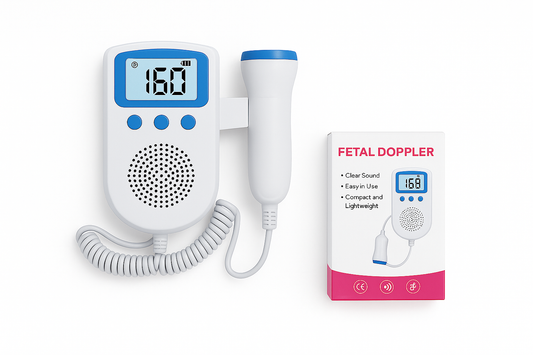 Detector de frecuencia cardíaca fetal portátil