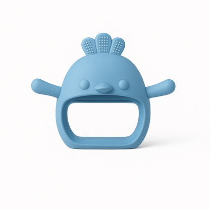 Mordedor de bebé con forma de pollito