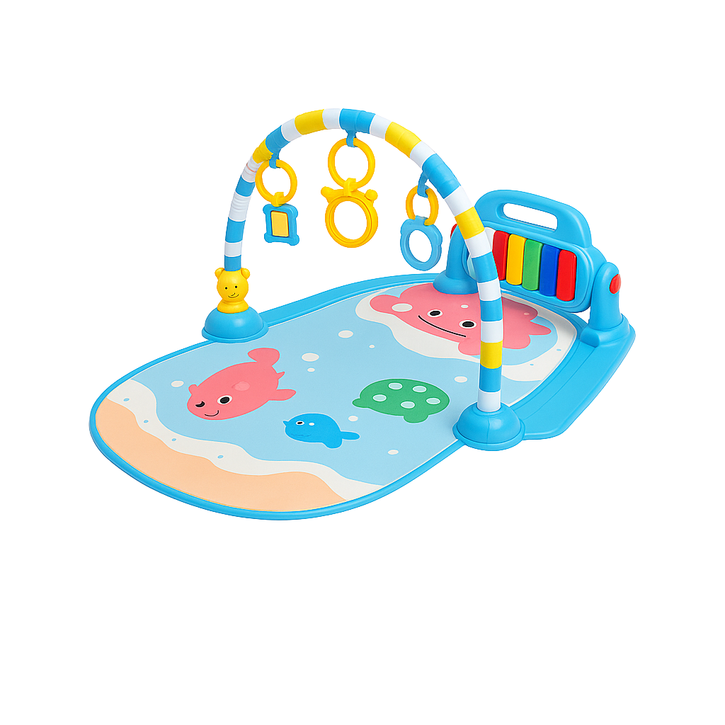Gimnasio de actividades para bebés, juguete educativo.